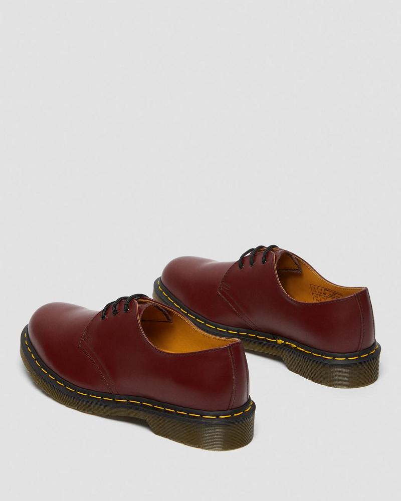 Dr Martens 1461 Smooth Leren Oxford Schoenen Heren Roze Rood | NL 212OKI